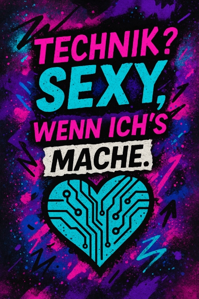 Technik? Sexy, wenn ich's mache